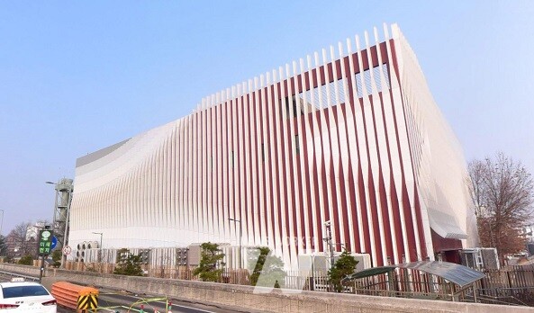 (미관개선 변전소 예시) 345kV 중부변전소-서울 마포구