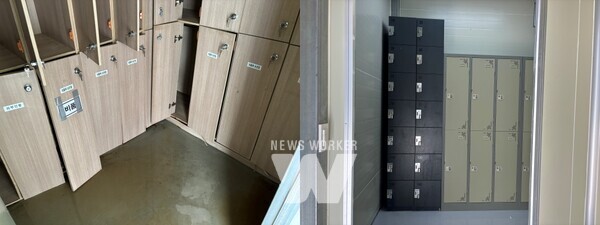 담양죽순 탈의실 전,후