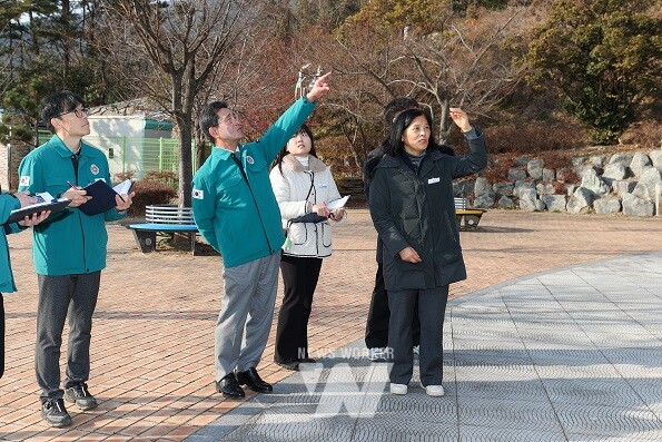 겨울 한파 녹이는 열띤 현장 행정, 12월 중 제2차 ‘현장 소통의 날’ 개최(와우생태호수공원 벽천분수)