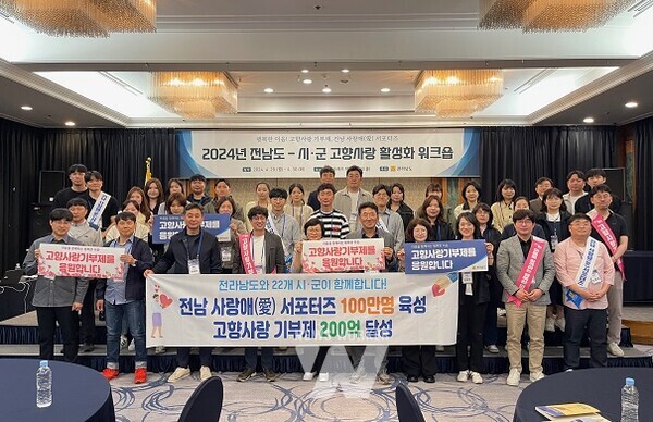 전남도-시군 고향사랑 활성화 워크숍(2024)