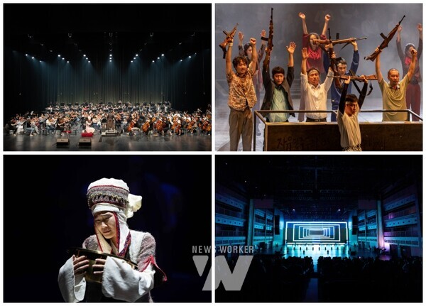 (왼쪽부터시계방향)ACC시민오케스트라, 나는광주에없었다, 신비한극장, 세메테이