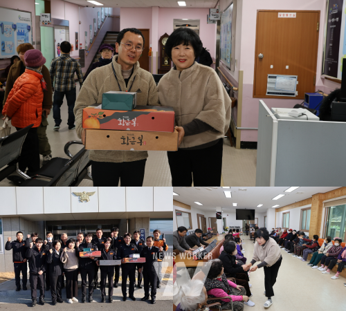 진도군의회, 설 명절 맞아 사회복지시설 등 위문