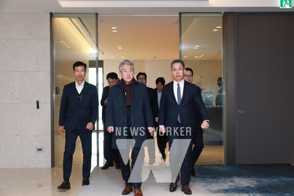 강호동 농협중앙회장, 올 해 첫 계열사 현장경영 시동