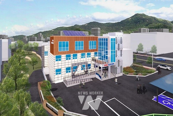 문화동 행정복지센터 조감도