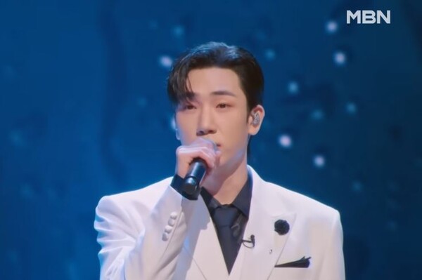 스승 김준수와 '봄비' 대결에서 이긴 최수호 [사진=MBN MUSIC]