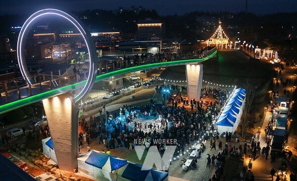 영암 고구마달빛축제 전경