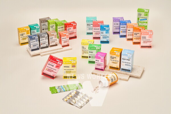 대웅제약에서 판매 중인 다이소 제품 [사진=대웅제약 제공]