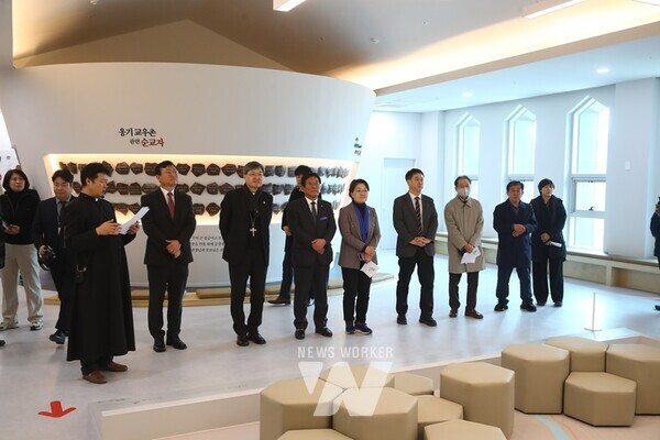 곡성성당 카톨릭역사관 축복식