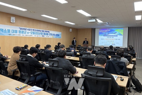 보도자료 2025.3.20. 전남테크노파크, 2025년 지역소멸 대응 영광군 e-모빌리티산업 활성화 지원사업 설명회 개최