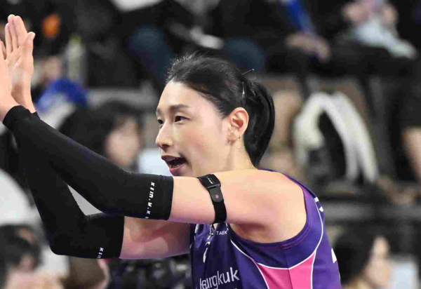 100년에 한 번 나온다고 평가되는 김연경 [사진=KOVO 공식 홈페이지]