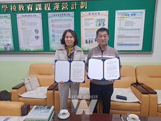 곡성기차마을 전통시장, 관내 초등학교와 자매결연 협약 체결