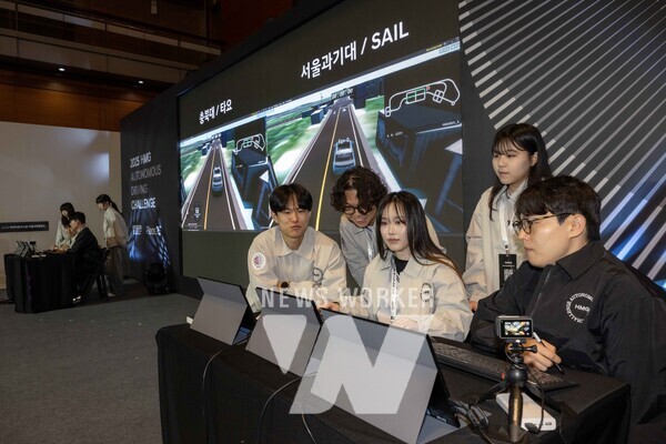 2025 자율주행 챌린지 대회 본선 경기 현장