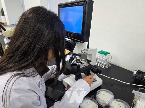 장흥군, 참다래 꽃가루 발아율 무료 검사 실시