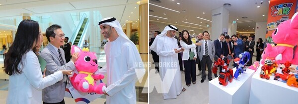 ‘코리아 360 UAE (KOREA 360 UAE)’ 콘텐츠 체험존 현장