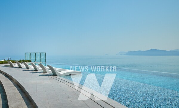 시그니엘 부산, 야외 수영장