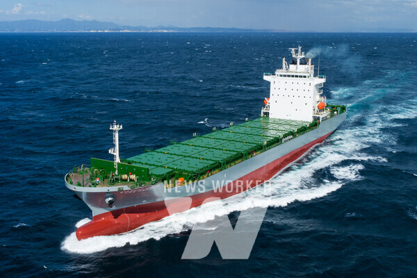 HD현대미포가 2022년 인도한 1,600TEU급 컨테이너선