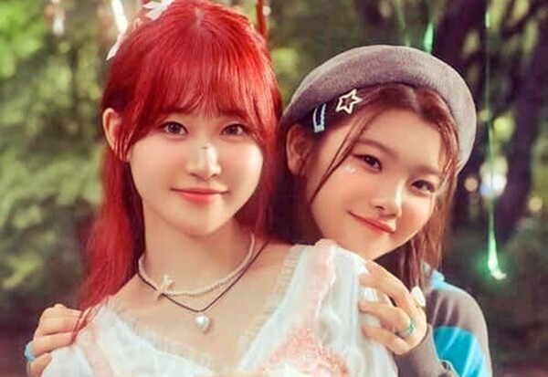 럭키 팡팡으로 뭉친 김다현과 스미다 아이코 [사진=nCH 엔터테인먼트]