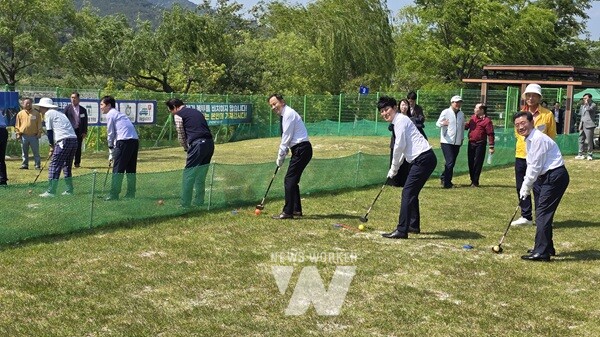 여수광양항만공사, 광양시와 배후단지 물빛공원 내 선샤인 파크골프장 관리 협약 체결