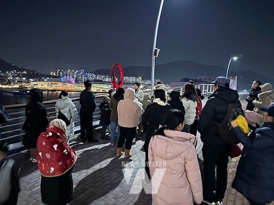 지난해 실시된 ‘아쿠아리움과 함께하는 한밤의 산책’ 활동