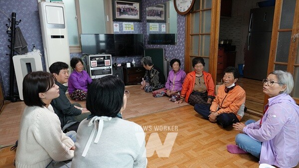 상화도 이장 및 주민 인터뷰