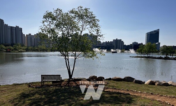 빛가람 호수공원 노을정원 (사진제공-나주시)