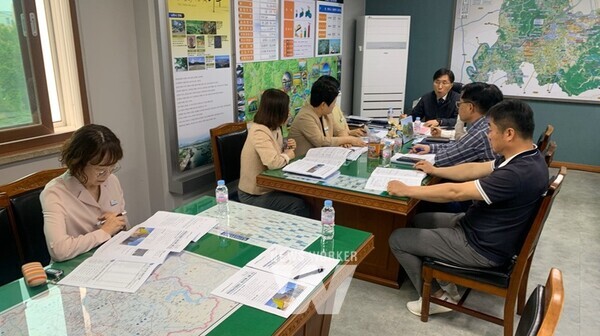 나주시가 안상현 부시장 주재로 악취개선추진단 회의를 진행했다(사진제공-나주시)