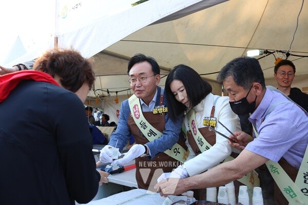 나주들애찬한우 무료시식행사 (사진제공-나주시)