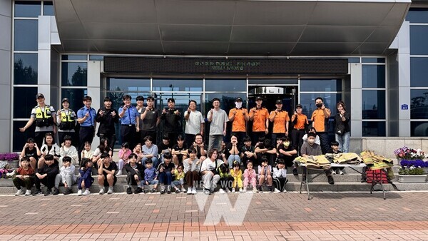 여수광양항만공사(YGPA, 사장 직무대행 황학범)는 서해지방해양경찰청 여수항공대(이하 항공대), 광양소방서와 함께 YGPA 사옥에서 지역 보육원 어린이들을 대상으로 안전 캠페인을 실시했다