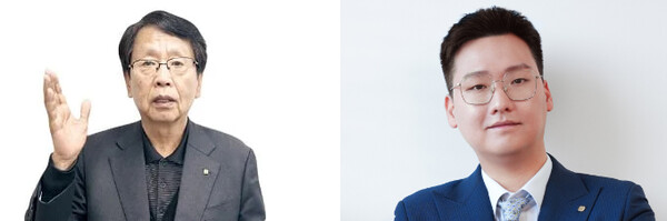 이양구 동성제약 회장(좌), 나원균 동성제약 대표(우)