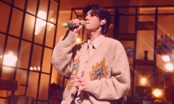 정동원의 '선물' 뮤직비디오 중에서 [사진=원더케이 공식 유튜브]