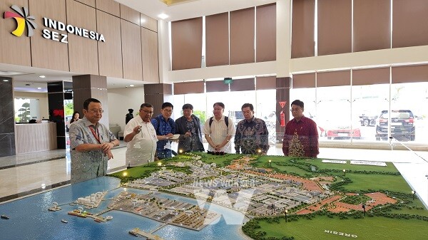 광양경자청 인도네시아 투자유치단이 그레식 특별경제구역을 방문해 협력 방안을 논의했다.
