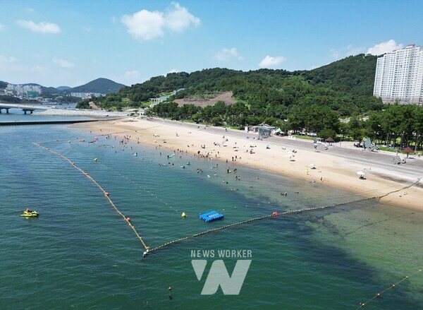 여수 웅천해수욕장