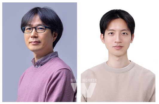 (왼쪽부터) 물리·광과학과 이종석 교수, 주휘인 박사