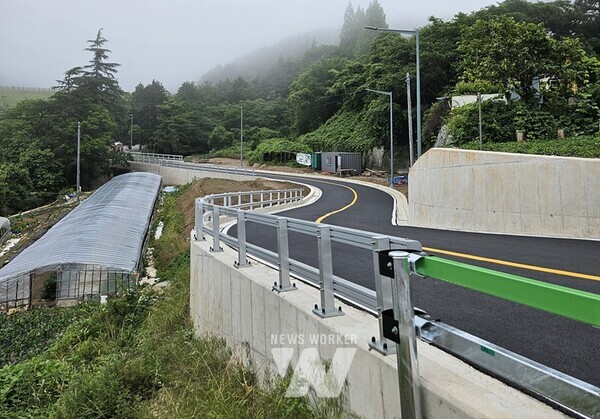 봉화산 산림욕장 일원 도시계획도로