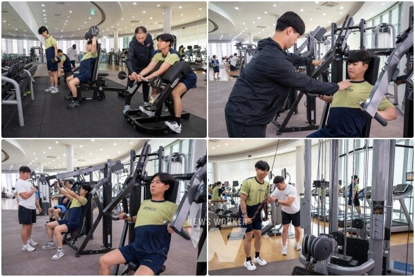 광양제철소 어울림체육관 피트니스센터 리뉴얼