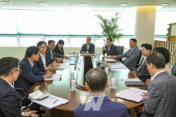 영암읍 중고교 통합 간담회