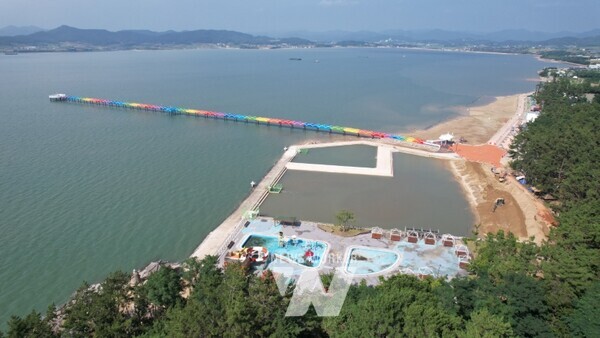 돌머리해수욕장 전경