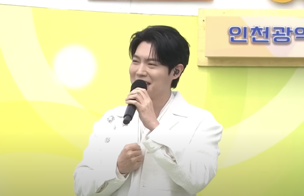 인천 연수구 편 '전국노래자랑' 무대에 선 손태진 [사진=KBS 레전드 케이팝]