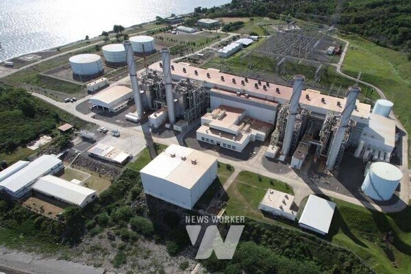 한전KPS가 24년째 정비해온 필리핀 일리한 복합발전소 전경.