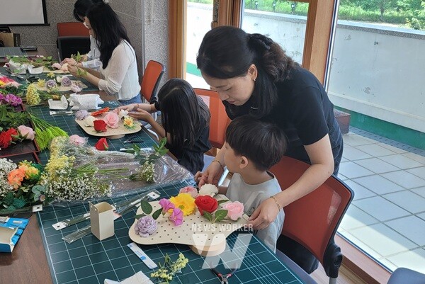 화순군, 청년작가 김무아와 함께한 창작 체험 프로그램 성료