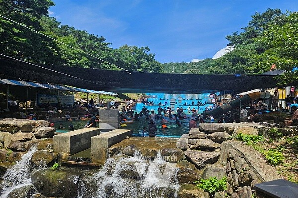 2024년 여름 금성산 생태물놀이장 운영 모습. (사진제공-나주시)