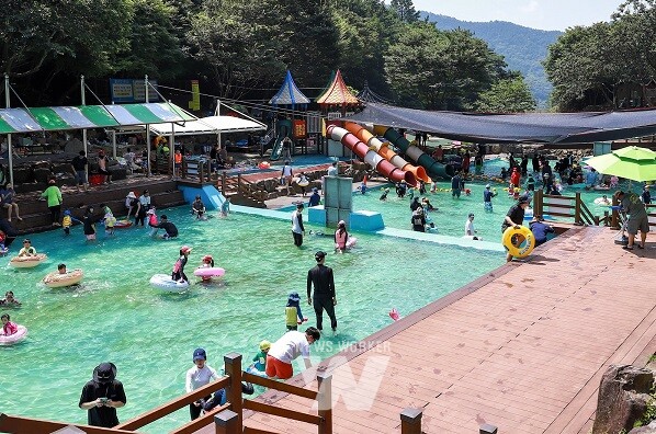 2024년 여름 금성산 생태물놀이장 운영 모습. (사진제공-나주시)