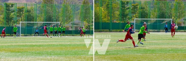 축구장 2면, 풋살장 2면, 주차장 등을 새롭게 조성해 전남권 스포츠 메카로 도약할 예정이다(벌교스포츠센터에서 생활체육대회 축구경기를 하고 있다)