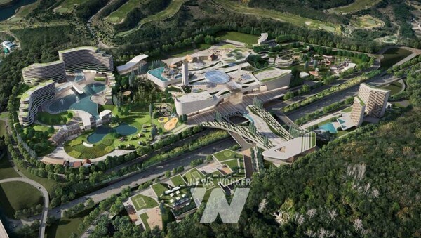 어등산 관광단지 조감도