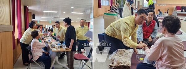 함평군의회, 집중호우 피해 현장 긴급 점검