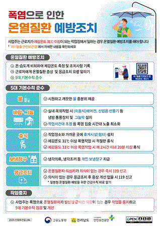 온열질환예방지침