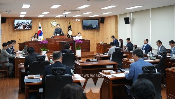 강진군의회(의장 서순선) 제314회 임시회 폐회