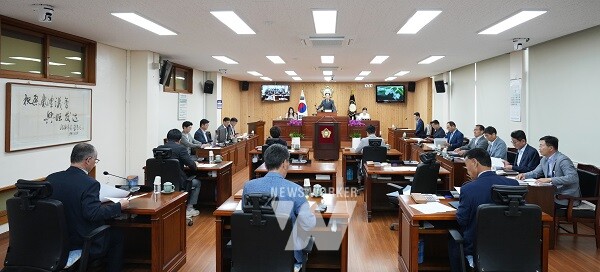 강진군의회(의장 서순선) 제314회 임시회 폐회
