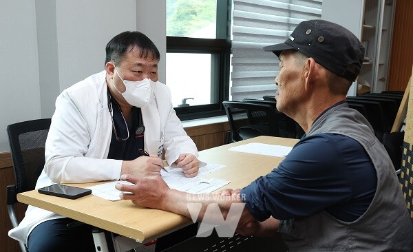 한전, 전력망 건설 경과지역 무료 건강검진 시행