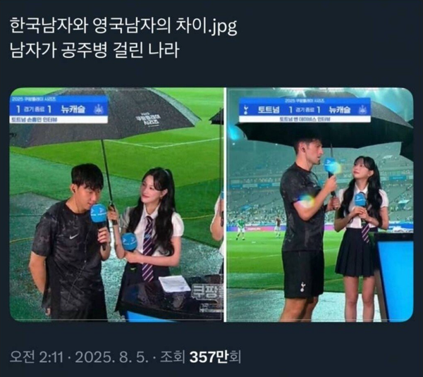 X에 올라온 손흥민 관련 글 [사진=X]